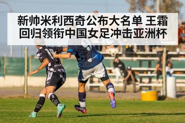 新帅米利西奇公布大名单 王霜回归领衔中国女足冲击亚洲杯